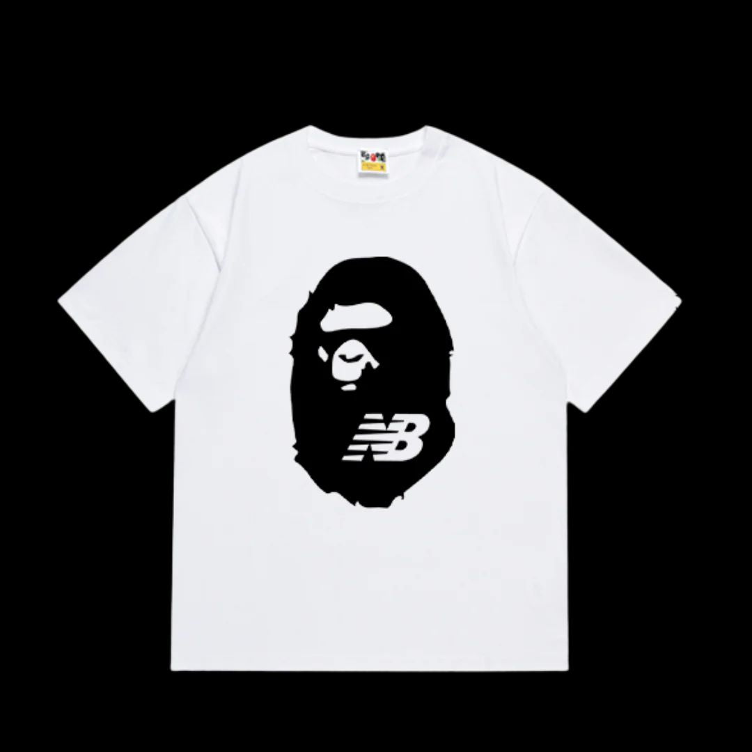 T-Shirt Bape X NewBalance Blanc