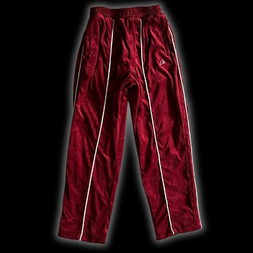 Pantalon De Jogging Corteiz Velour Amg Bordeaux