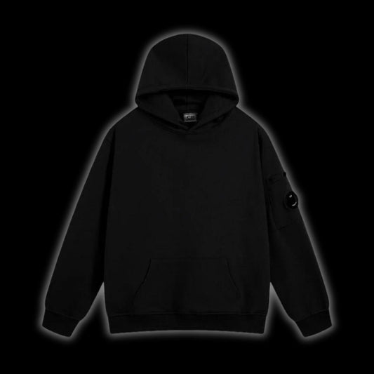 Sweat À Capuche Noir CP Company