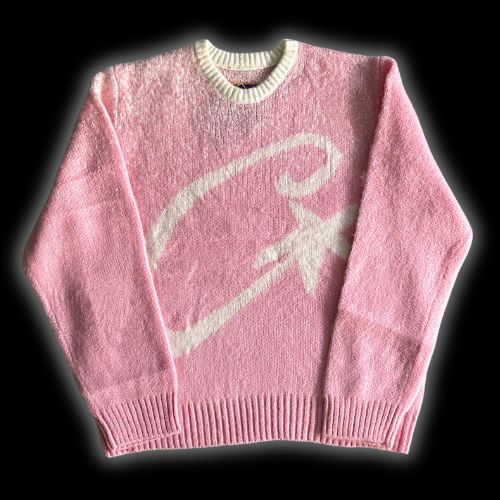 Pull En Mohair Corteiz C-Star Rose