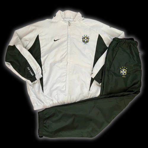 Survêtement Nike Brésil Vintage Vert Beige