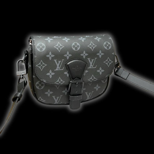 Sac Messager Louis Vuitton Monogram Noir