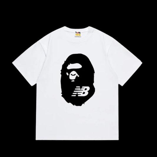 T-Shirt Bape X NewBalance Blanc